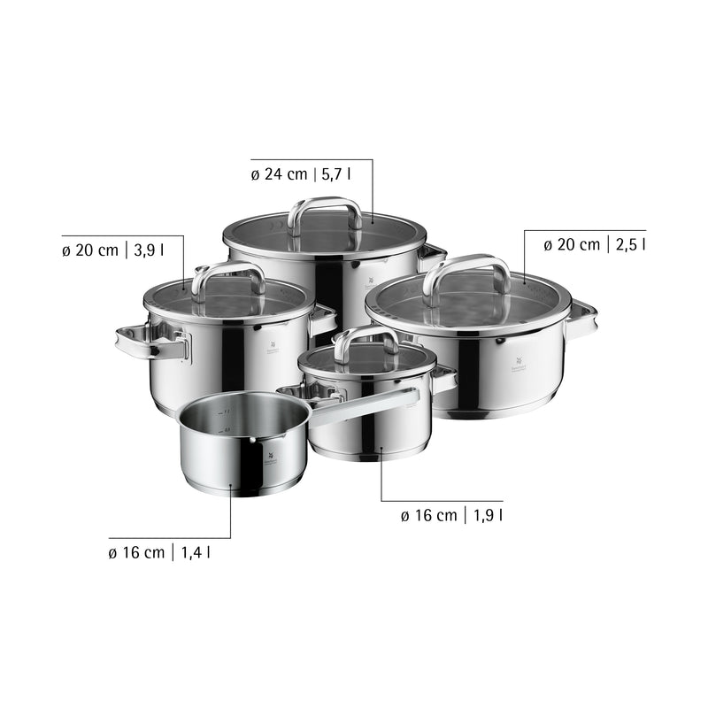 WMF Function 4 Advanced Cookware Set 5-piece