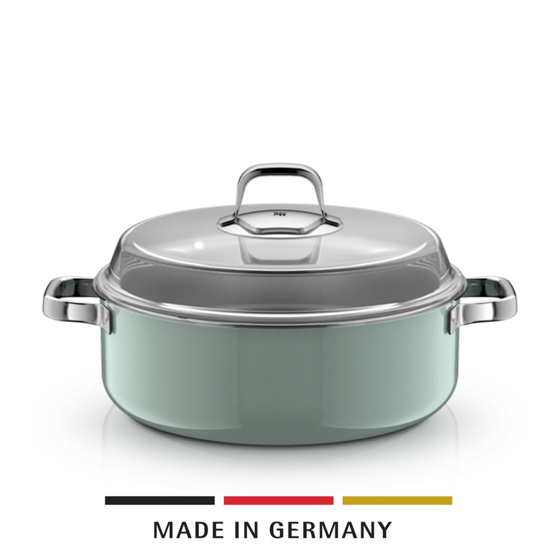 WMF Fusiontec Mineral Pro Eucalyptus Round Roaster w/Lid 28cm
