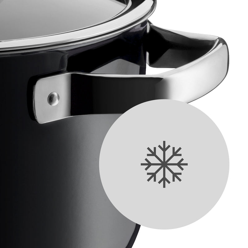 WMF Fusiontec Mineral Pro Black Cookware Set 4-piece