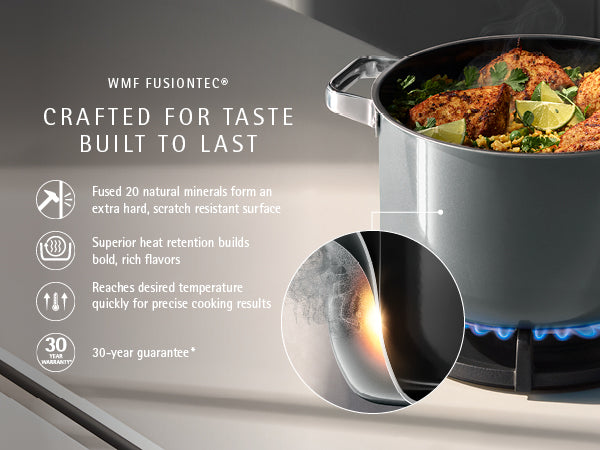 WMF Fusiontec Mineral Pro Platinum Cookware Set 4-piece
