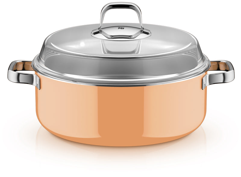 WMF Fusiontec Mineral Pro Papaya Round Roaster w/Lid 28cm
