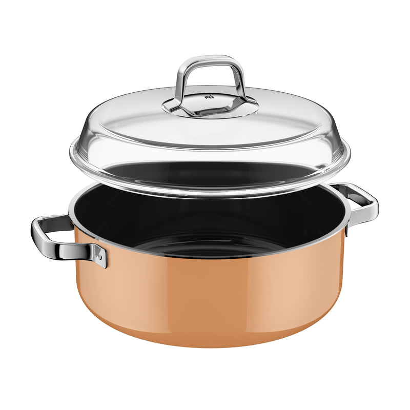 WMF Fusiontec Mineral Pro Papaya Round Roaster w/Lid 28cm