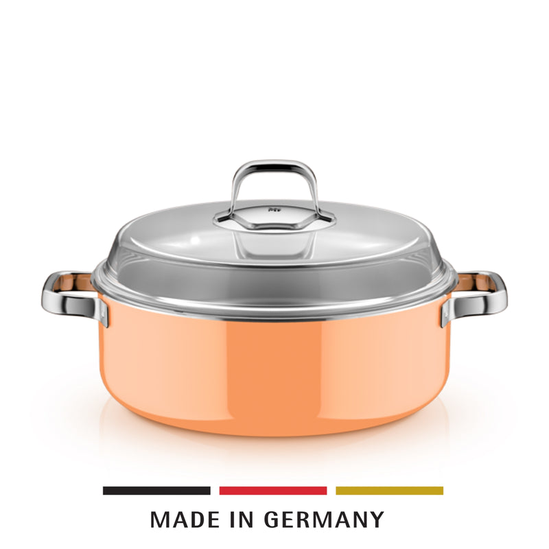 WMF Fusiontec Mineral Pro Papaya Round Roaster w/Lid 28cm