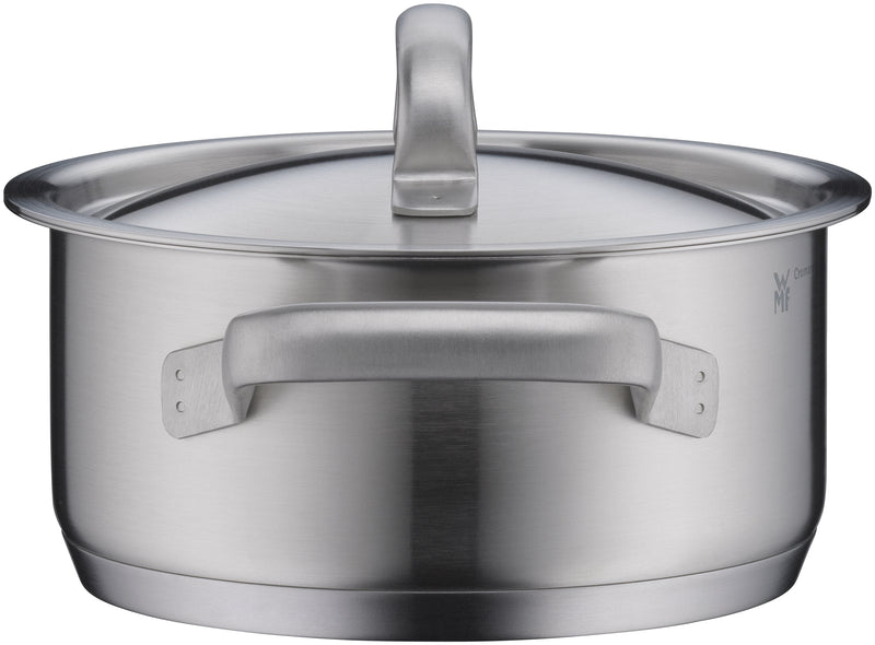 WMF Gourmet Plus Low Casserole w/ Lid 16cm 1.4L