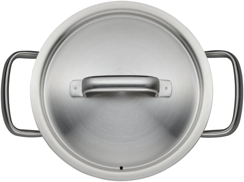 WMF Gourmet Plus Low Casserole w/ Lid 16cm 1.4L