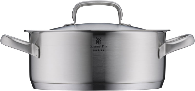 WMF Gourmet Plus Low Casserole w/ Lid 24cm 4.1L