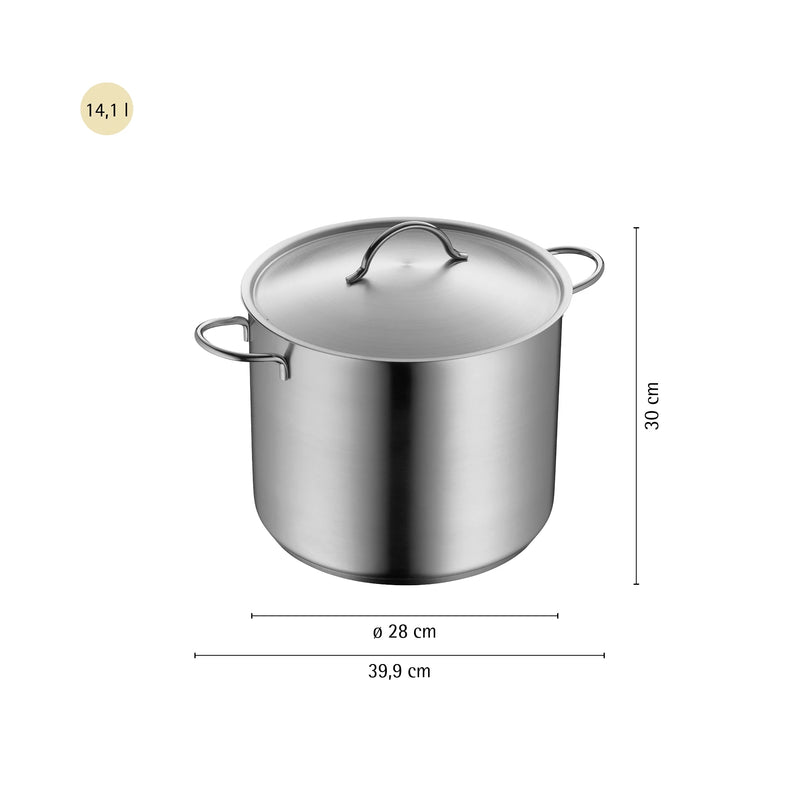 WMF Stock Pot w/ Lid 28cm 14ltr