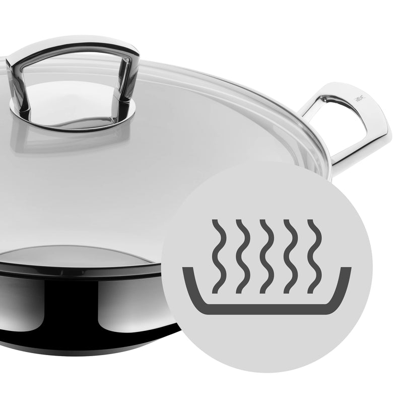 WMF Wok with Glass Lid 36cm