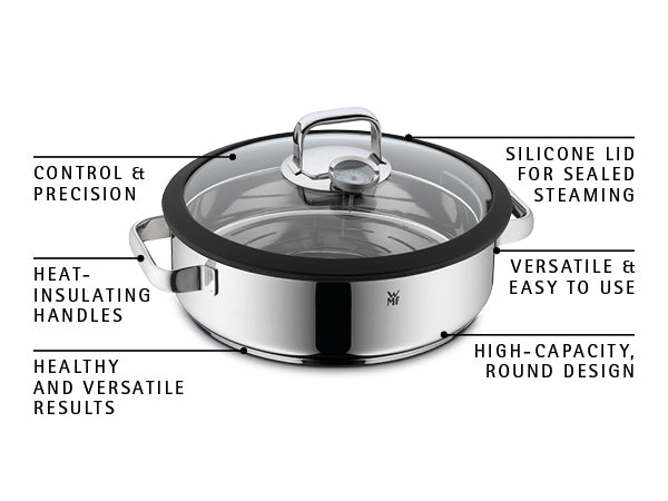 WMF Vitalis Aroma Round Steamer 28cm