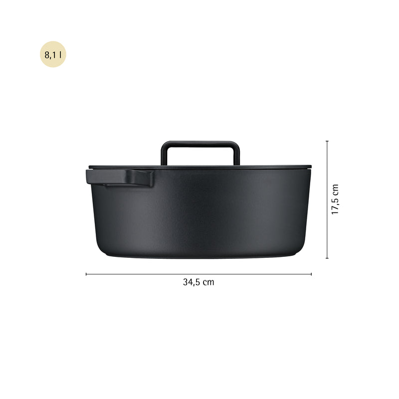 WMF Flavour Cast Iron Oval Roaster 33cm x 26 cm