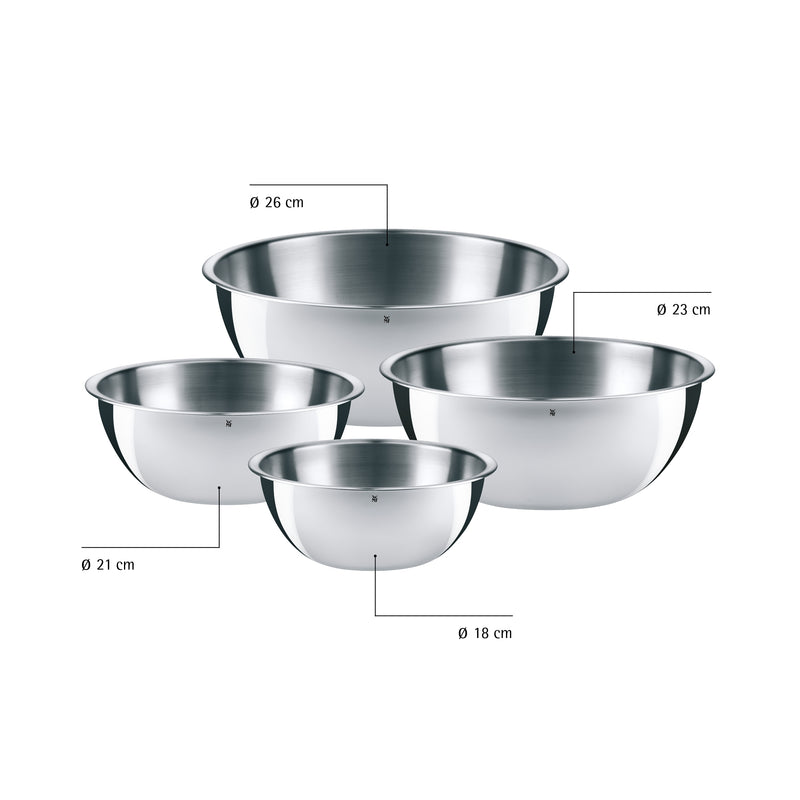 WMF Gourmet Kitchen Bowl Set 4-piece