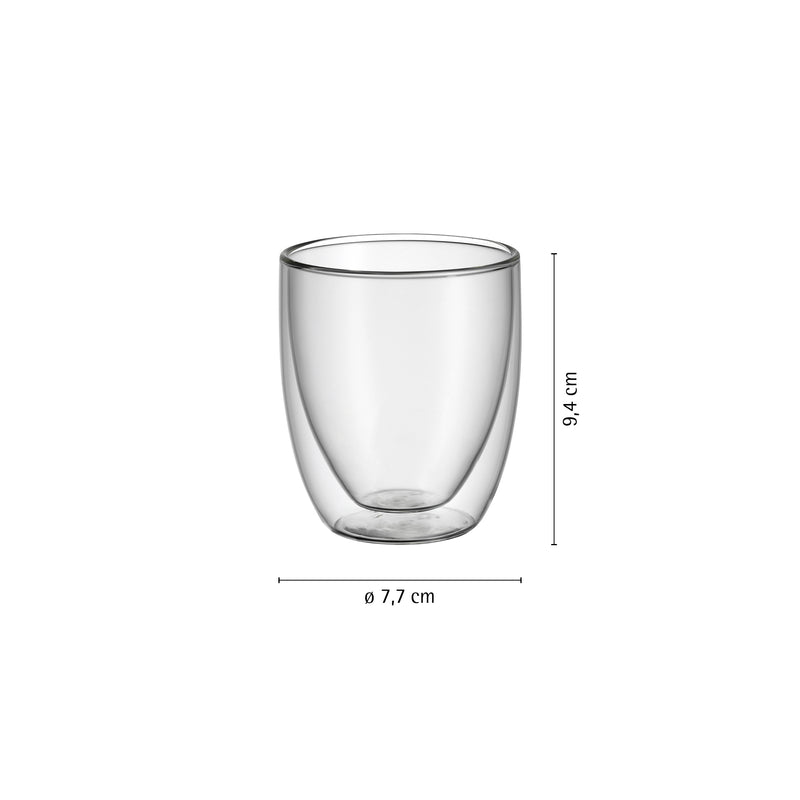 WMF Kult Cappuccino Glasses Set 6-piece