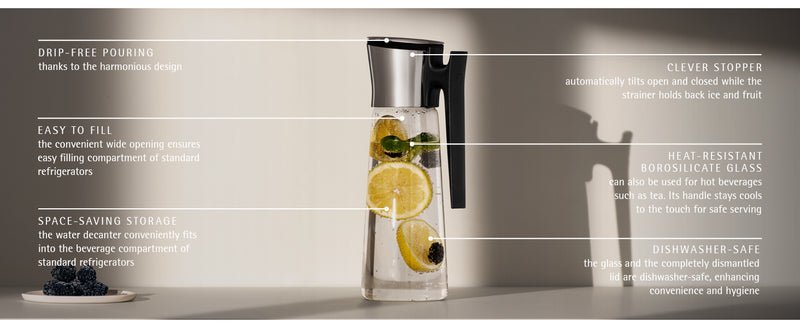 WMF Water Carafe w/ Handle 1.5L