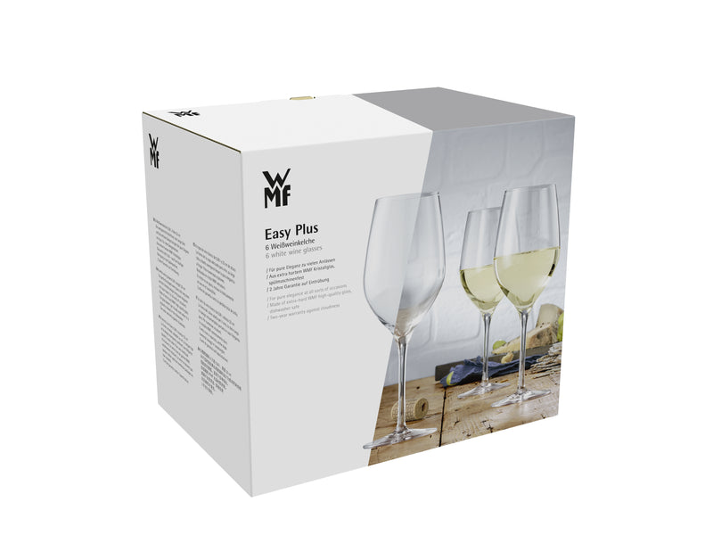 WMF Easy Plus White Wine Glass Set 6-piece