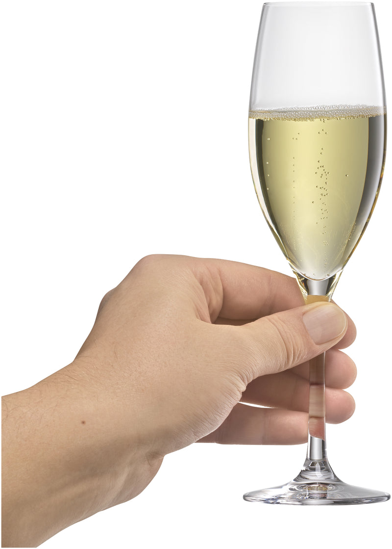 WMF Easy Plus Champagne Glass Set 6-piece
