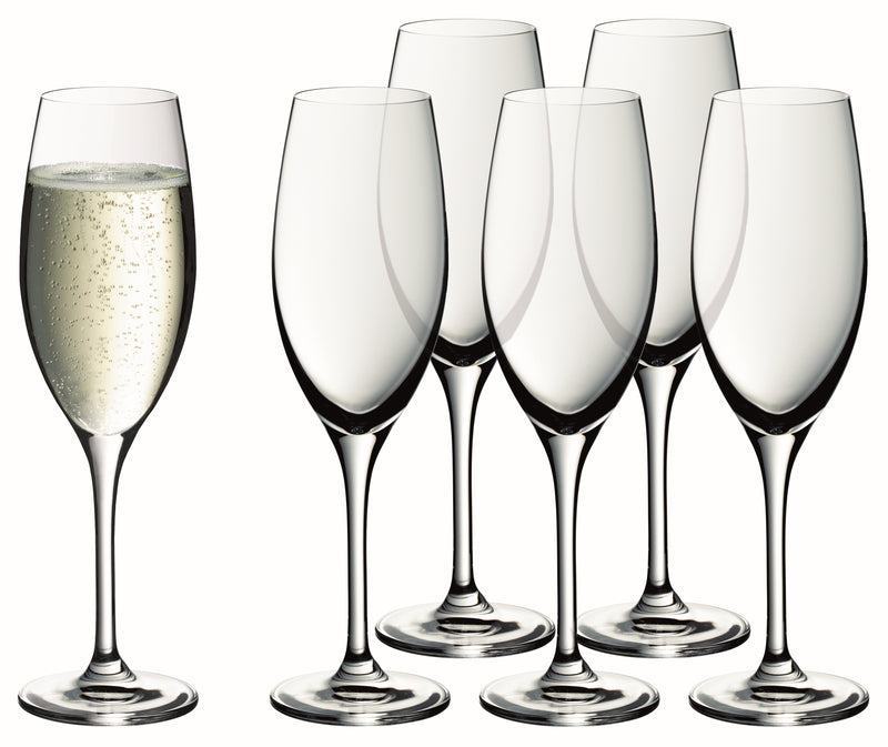 WMF Easy Plus Champagne Glass Set 6-piece