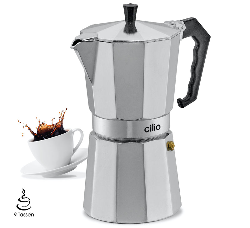 Cilio Stovetop Espresso Maker 9-Cup