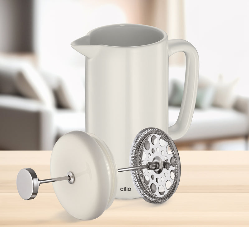 Cilio Bianca Coffee Press 8-Cup