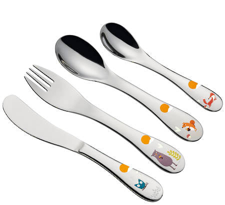 Cilio Children's Cutlery Set Forest 4-piece