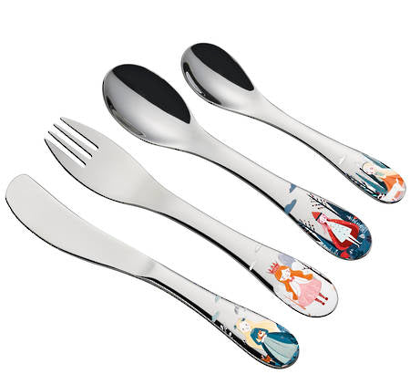 Cilio Children's Cutlery Set Princess 4-piece