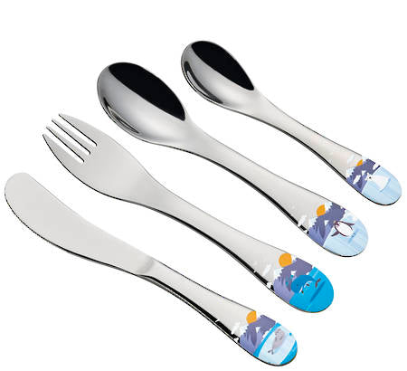 Cilio Children's Cutlery Set Seaworld 4-piece