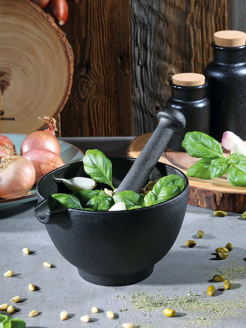 Zassenhaus Mortar & Pestle XL Cast Iron 15cm