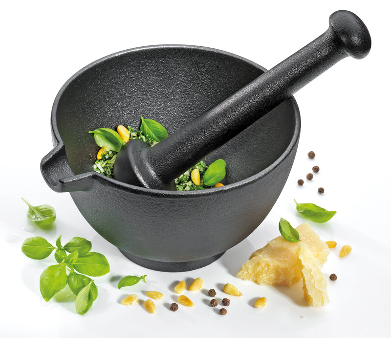 Zassenhaus Mortar & Pestle XL Cast Iron 15cm