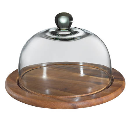 Zassenhaus Cheese Board & Glass Dome 30cm