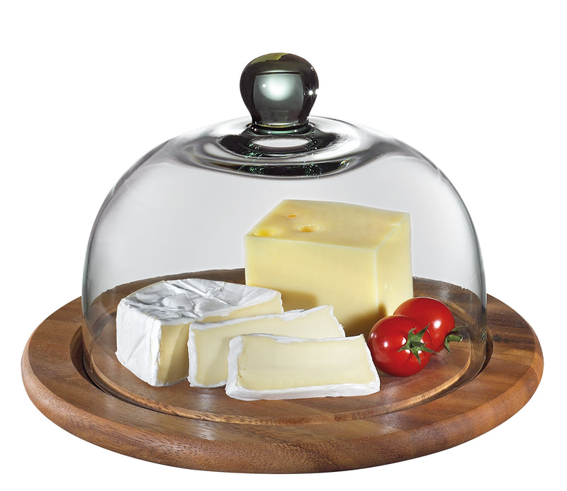 Zassenhaus Cheese Board & Glass Dome 30cm