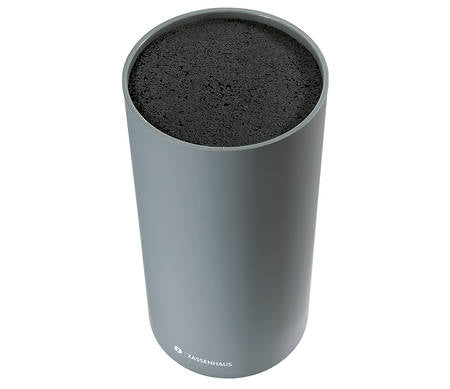 Zassenhaus Knife Block Round - Cool Grey