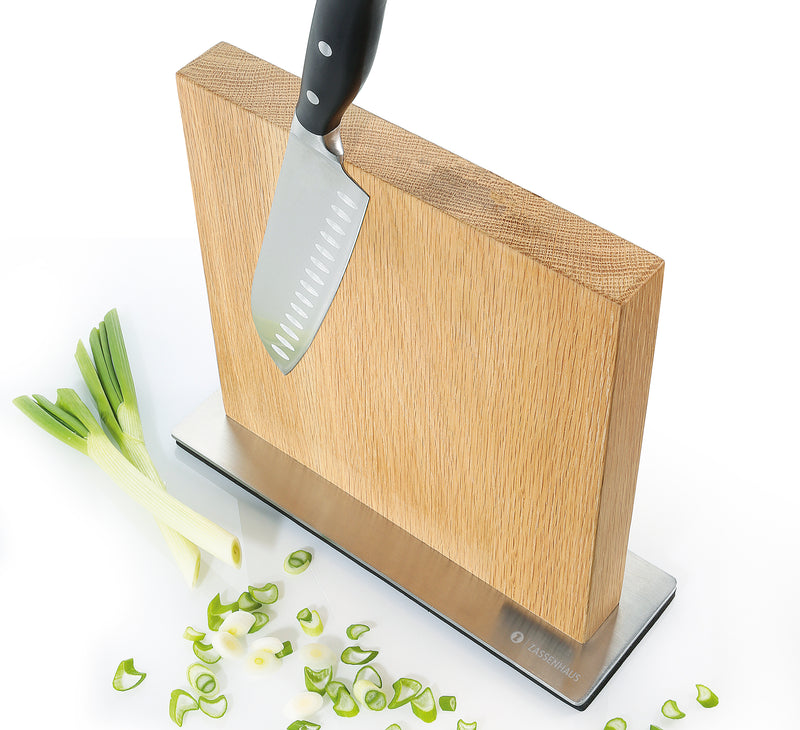 Zassenhaus Magnetic Knife Block - Oak