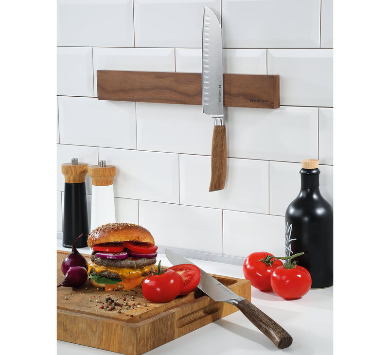 Zassenhaus Magnetic Knife Bar Walnut 30cm