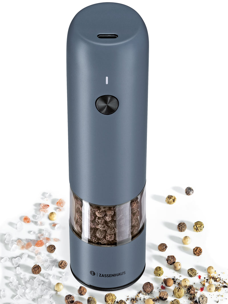 Zassenhaus Koln Universal USB Grinder Blue