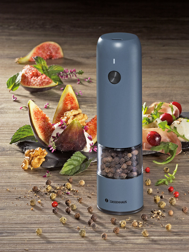 Zassenhaus Koln Universal USB Grinder Blue