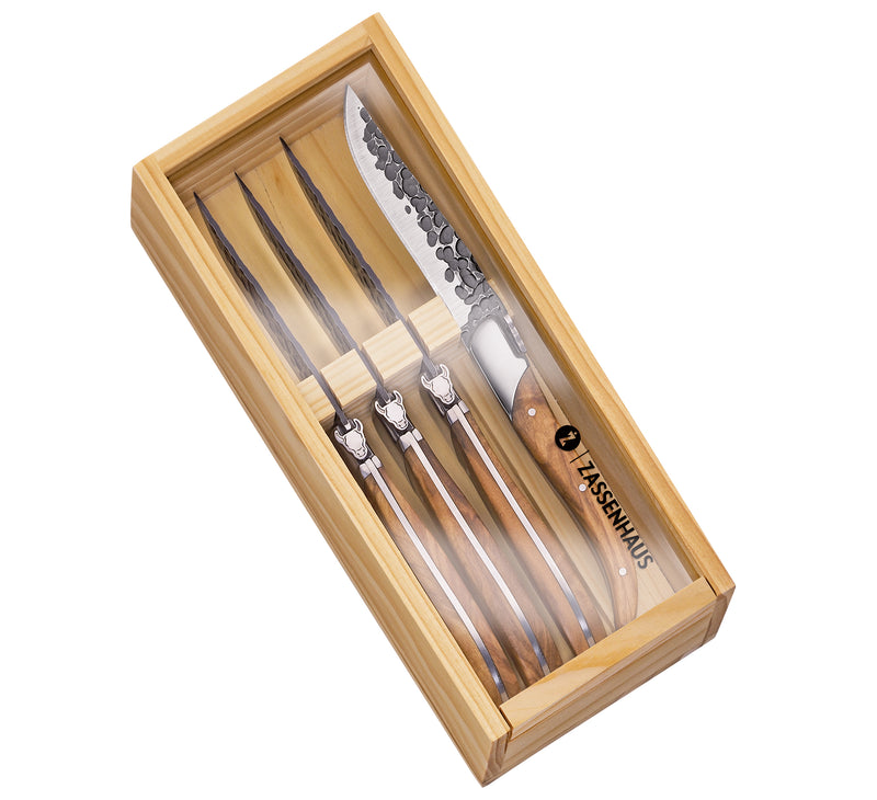 Zassenhaus Bulls Head Steak Knife Set 4-piece