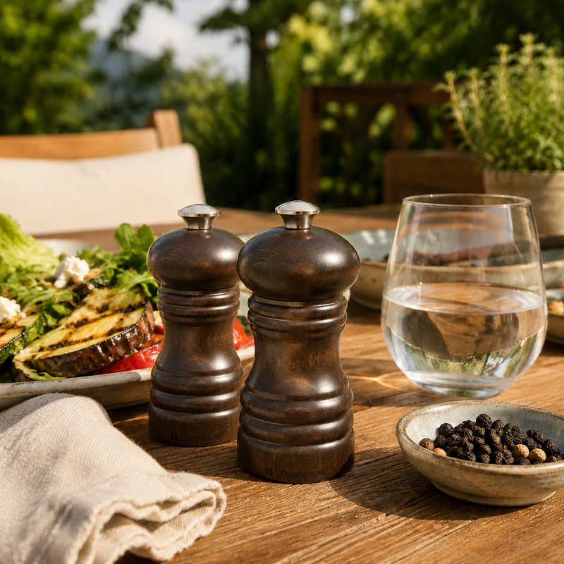 Zassenhaus Berlin Pepper Mill Dark Stain 12cm