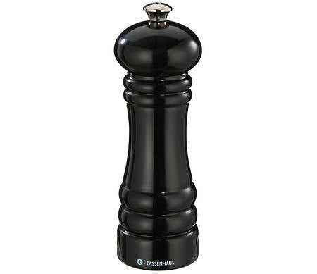 Zassenhaus Berlin Pepper Mill Glossy Black 18cm