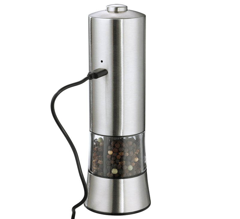 Zassenhaus Gera Pepper Mill Electric Stainless Steel 18cm
