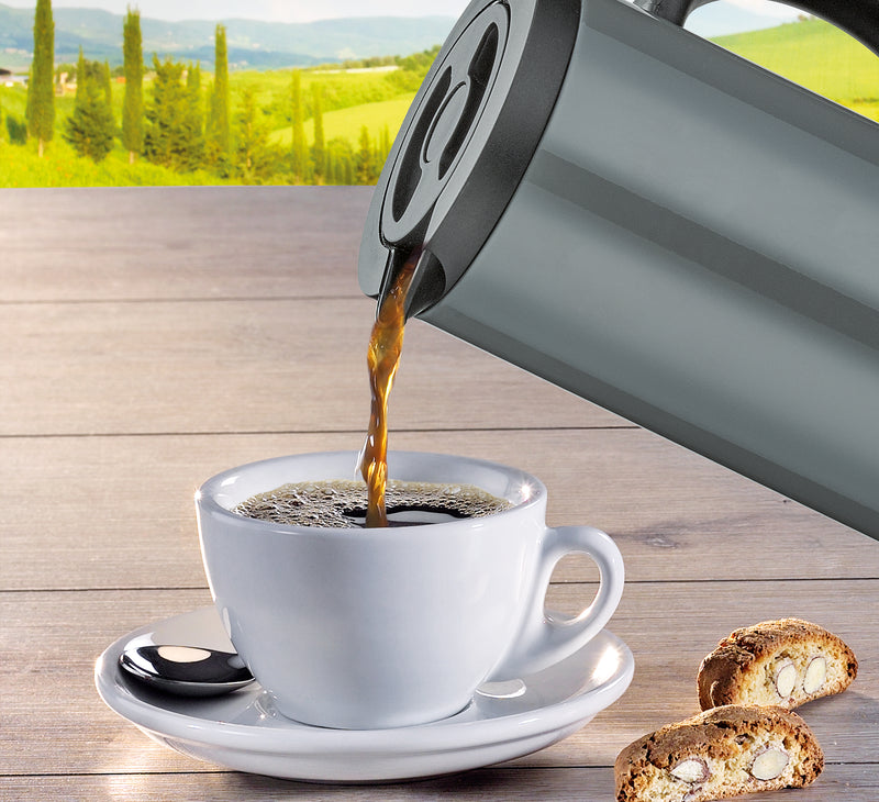 Cilio Insulated Jug Firenze Cool Grey 950ML