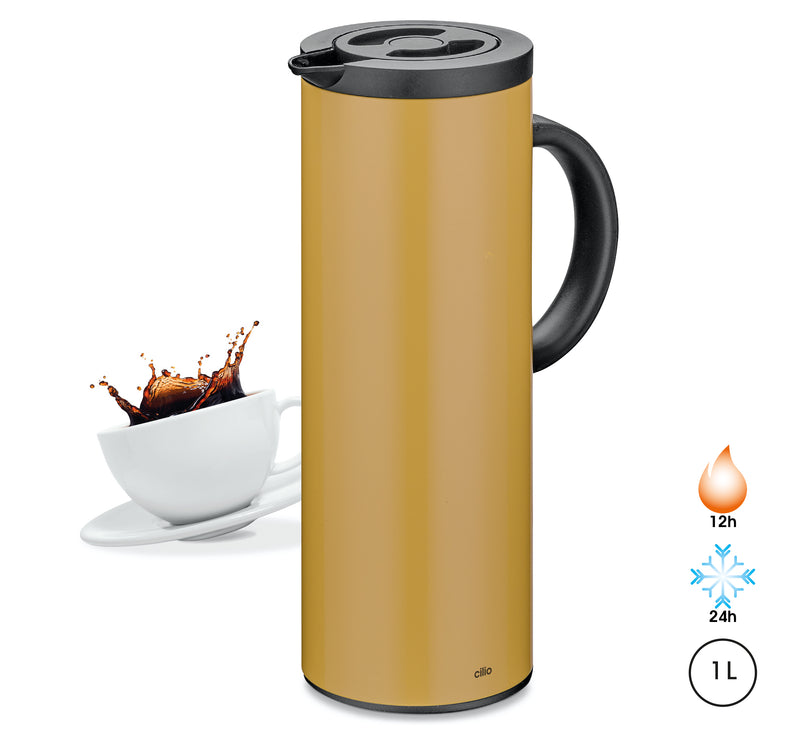 Cilio Insulated Jug Firenze Sand 950ML