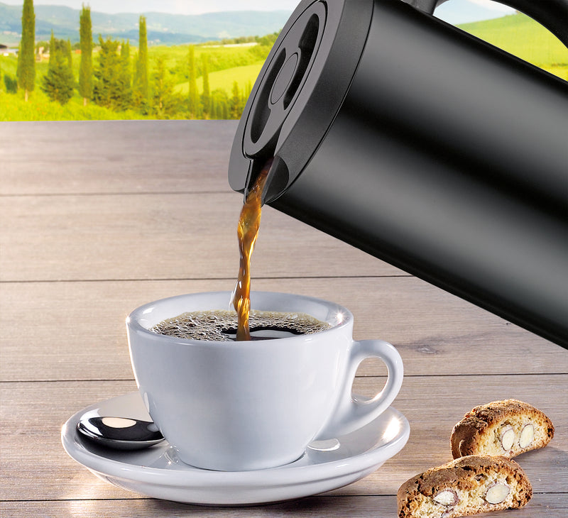 Cilio Insulated Jug Firenze Black 950ML