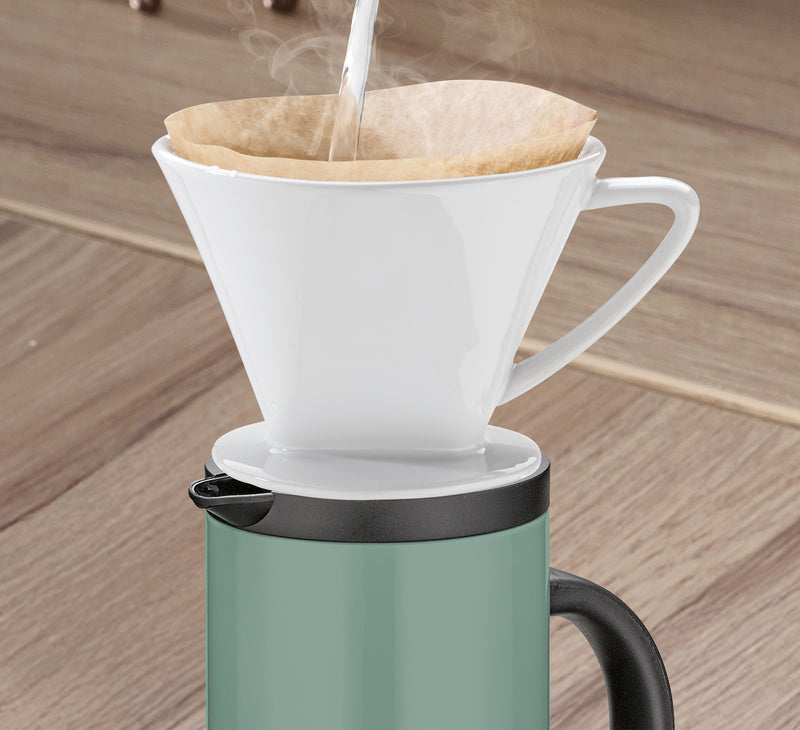 Cilio Insulated Jug Firenze Olive Green 950ML
