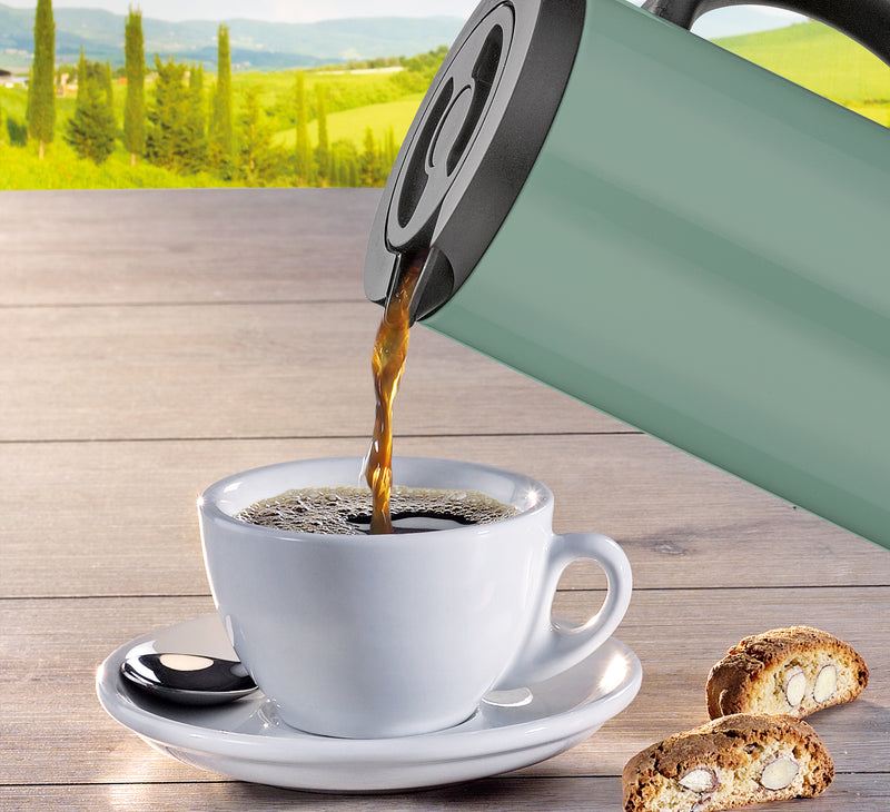 Cilio Insulated Jug Firenze Olive Green 950ML