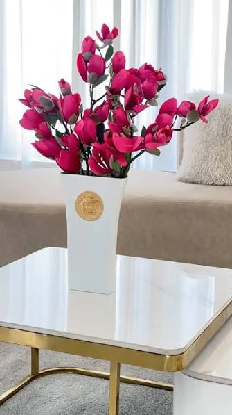 Versace Medusa Madness White Vase 34cm