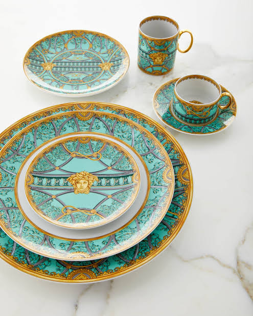 Versace La Scala del Palazzo Verde Bread & Butter Plate 17cm