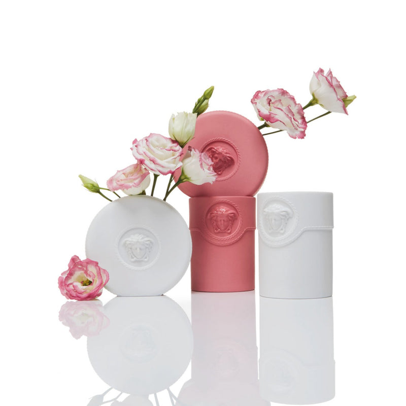 Versace La Medusa Mini Pink Vase Tall 10cm