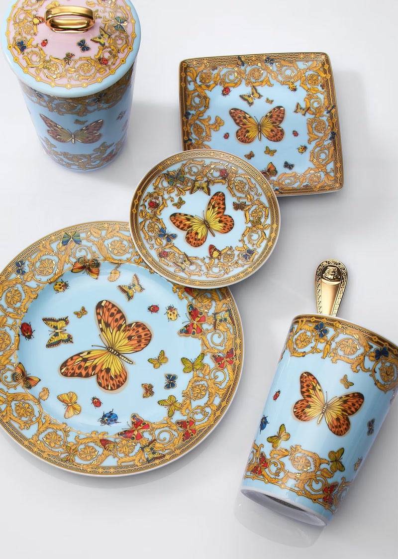 Versace Le Jardin Square Dish 12cm