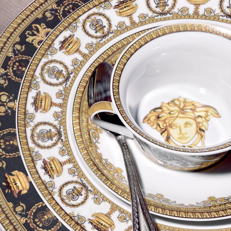 Versace I Love Baroque Bianco Plate 22cm