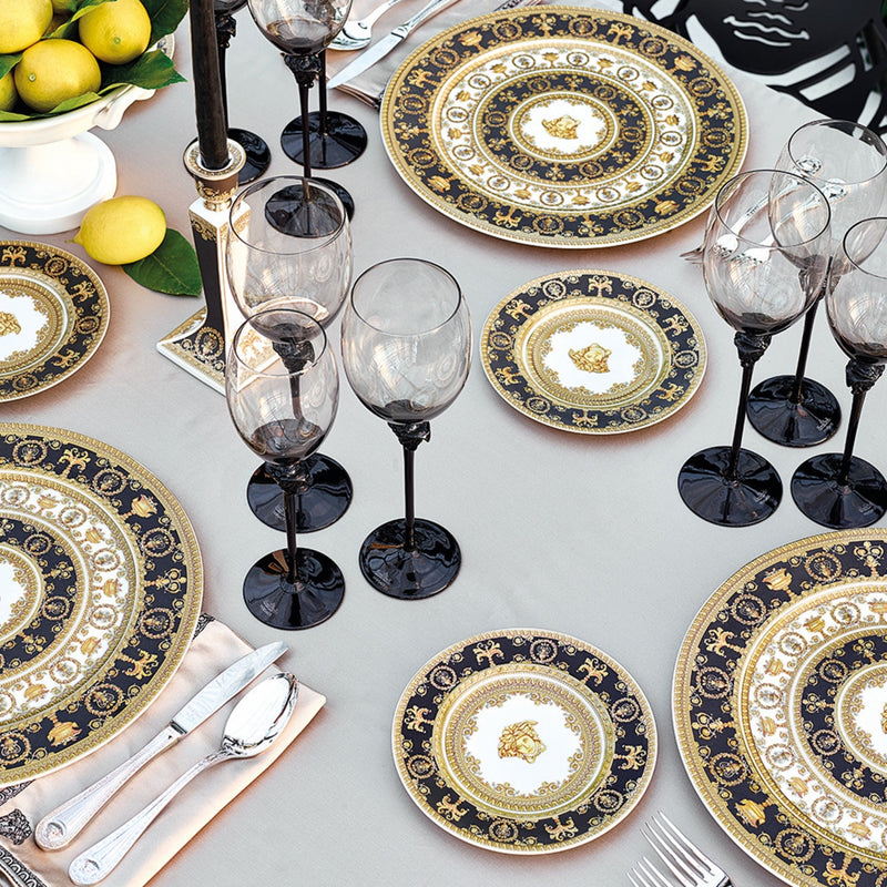 Versace I Love Baroque Nero Plate 18cm