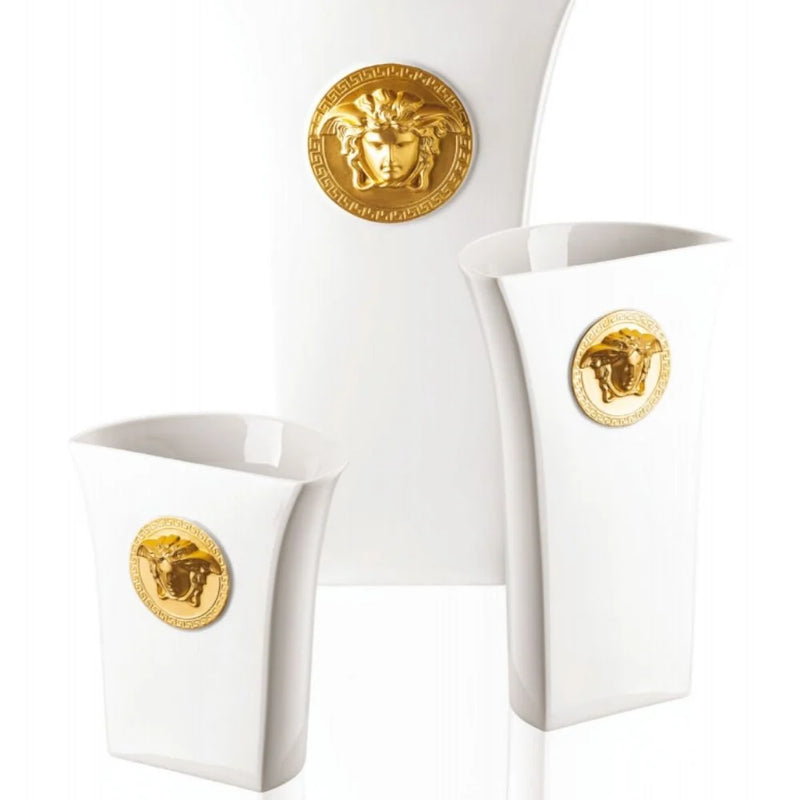 Versace Medusa Madness White Vase 34cm